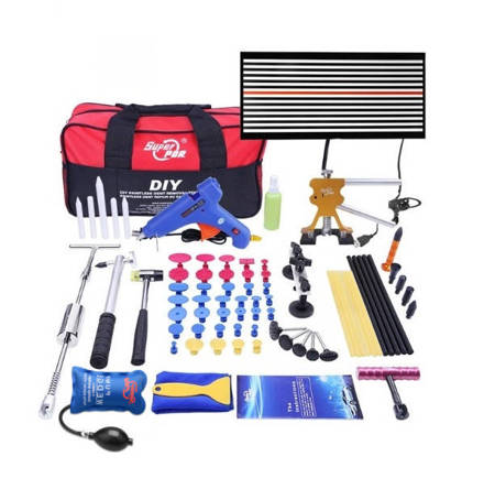 Professional large PDR dent removal kit for removing dents, 52 x glue